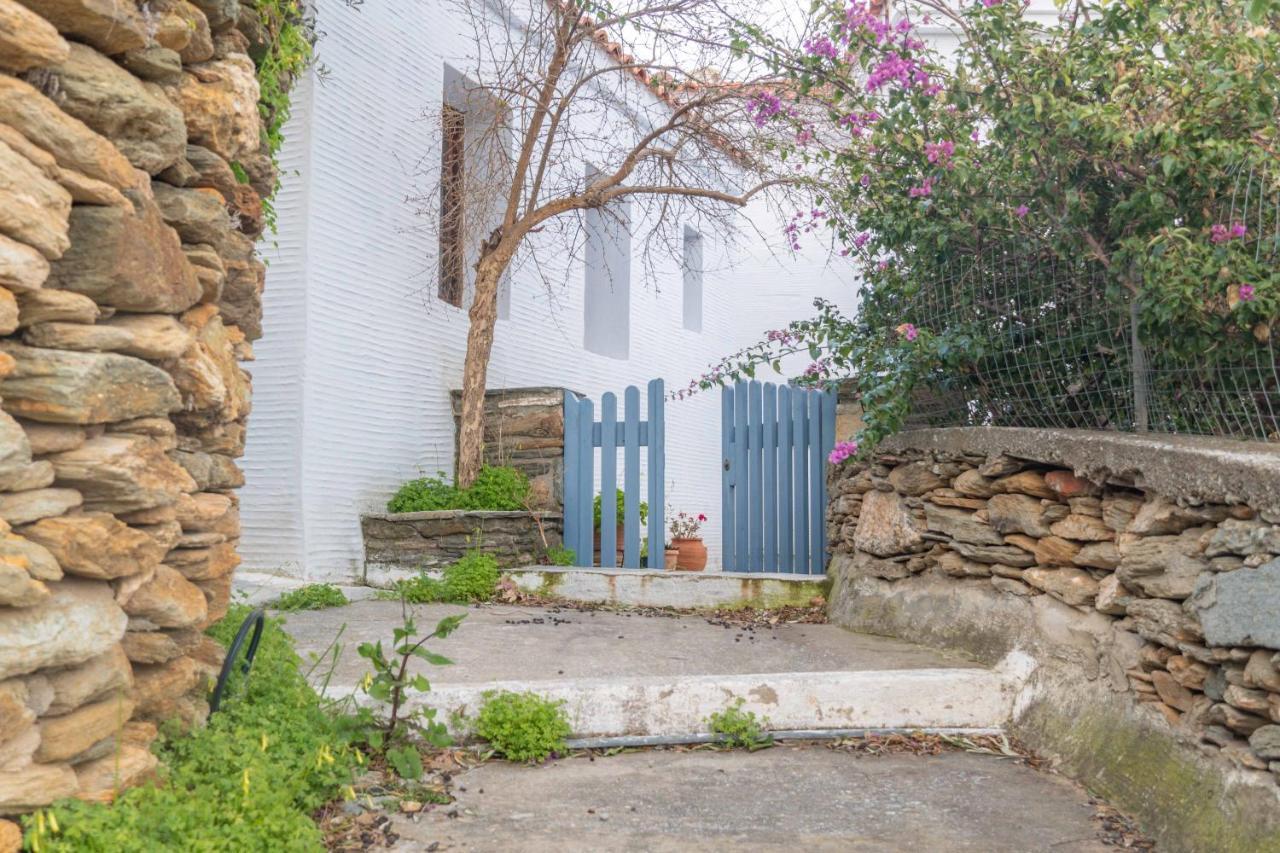 The Walnut Tree - Cycladic Getaway With Sea Views By Explore Andros Lámira Εξωτερικό φωτογραφία